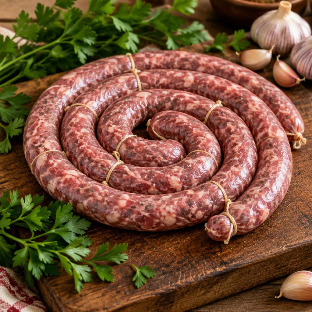 Linguiça Fina Mineira Artesanal sem Pimenta