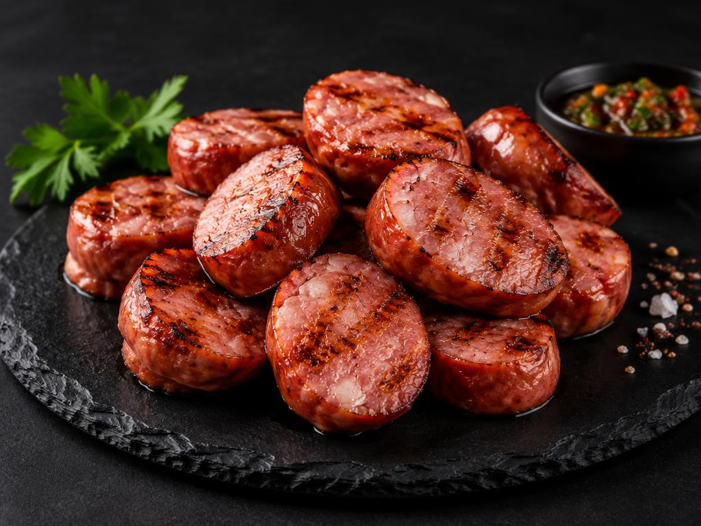 Linguiça Petisco Pronta — Só Grelhar na Panela